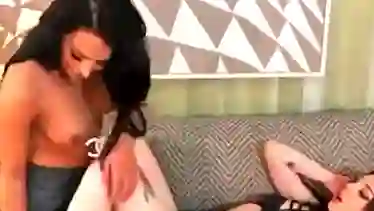 Chanel Santini and Annabelle Lane shemales