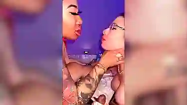 Hot POV action with BBW ebony MILF and BBc Latina getting their big asses drilled and taking cumshots